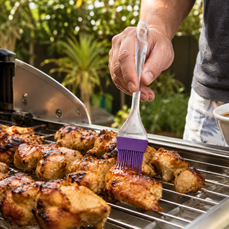 GrillGenie™ MeatPro Silicone Basting Brush