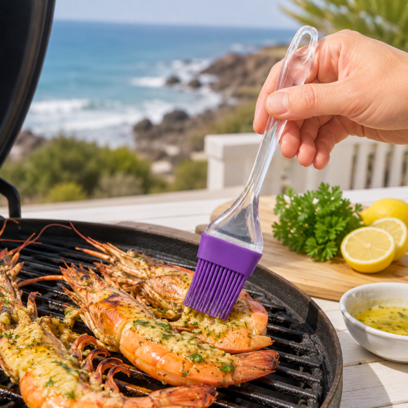 GrillGenie™ MeatPro Silicone Basting Brush