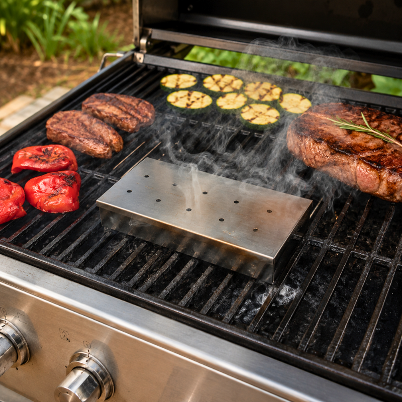GrillGenie™ FlavourSmoke Smoker Box
